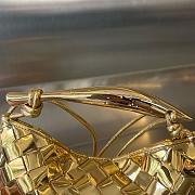Kitlife Bottega Veneta Sardine Bag Gold 20x12x2.5cm - 6