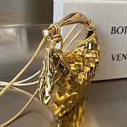 Kitlife Bottega Veneta Sardine Bag Gold 20x12x2.5cm - 5