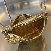 Kitlife Bottega Veneta Sardine Bag Gold 20x12x2.5cm - 2