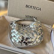 Kitlife Bottega Veneta Sardine Bag Silver 20x12x2.5cm - 1