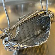 Kitlife Bottega Veneta Sardine Bag Silver 20x12x2.5cm - 6