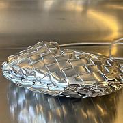 Kitlife Bottega Veneta Sardine Bag Silver 20x12x2.5cm - 5