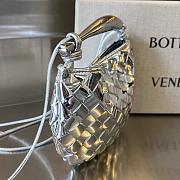 Kitlife Bottega Veneta Sardine Bag Silver 20x12x2.5cm - 4