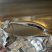 Kitlife Bottega Veneta Sardine Bag Silver 20x12x2.5cm - 2
