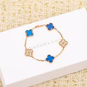 Kitlife Van Cleef & Arpels Bule & Diamond Bracelet in Gold / Rose Gold - 5