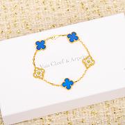Kitlife Van Cleef & Arpels Bule & Diamond Bracelet in Gold / Rose Gold - 6