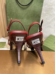 Kitlife Gucci Slingback Pumps Light Blue - 5