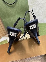 Kitlife Gucci Slingback Pumps Dark Blue & Beige - 6