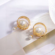 Kitlife Dior Letter CD Earrings - 6