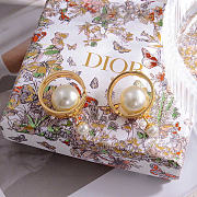 Kitlife Dior Letter CD Earrings - 2