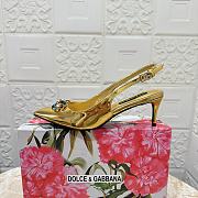 Kitlife Dolce & Gabbana Diamond Slingbacks in Gold - 6