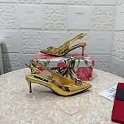 Kitlife Dolce & Gabbana Diamond Slingbacks in Gold - 5