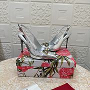 Kitlife Dolce & Gabbana Diamond Slingbacks in Silver - 4