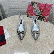 Kitlife Dolce & Gabbana Diamond Slingbacks in Silver - 3
