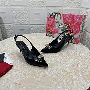 Kitlife Dolce & Gabbana Diamond Slingbacks in Black - 4