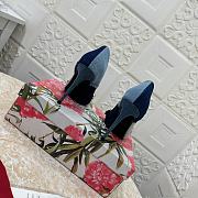 Kitlife Dolce & Gabbana Patchwork Denim Pumps With Charms - 3