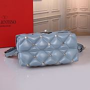 Kitlife Valentino Candy Stud Top Handle Bag Blue 23×11×17cm - 6