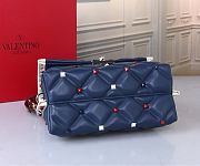 Kitlife Valentino Garavani Candystud Bag Dark Blue 23x17.5x11cm - 2