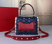 Kitlife Valentino Garavani Candystud Bag Dark Blue 23x17.5x11cm - 4