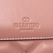 Kitlife Valentino Garavani Candystud Bag Beige & Red 23x17.5x11cm - 6