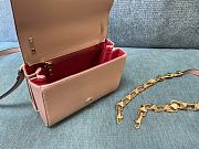Kitlife Valentino Garavani Stud Sign Shoulder Bag in Beige 20x15x7cm - 6