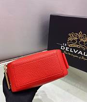 Kitlife Delvaux Coolbox Nano Bag in Red 16.5x7.5x11cm - 6
