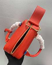 Kitlife Delvaux Coolbox Nano Bag in Red 16.5x7.5x11cm - 4