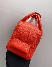 Kitlife Delvaux Coolbox Nano Bag in Red 16.5x7.5x11cm - 3