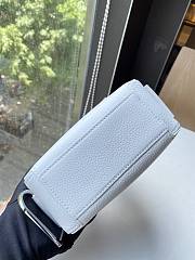 Kitlife Delvaux Coolbox Nano Bag in White 16.5x7.5x11cm - 5