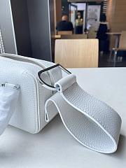 Kitlife Delvaux Coolbox Nano Bag in White 16.5x7.5x11cm - 4