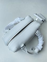Kitlife Delvaux Coolbox Nano Bag in White 16.5x7.5x11cm - 3