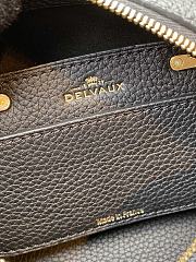Kitlife Delvaux Coolbox Nano Bag in Black 16.5x7.5x11cm - 3