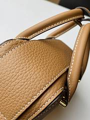 Kitlife Delvaux Coolbox Nano Bag in Brown 16.5x7.5x11cm - 6
