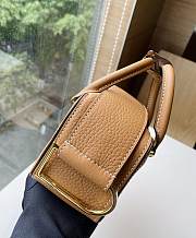 Kitlife Delvaux Coolbox Nano Bag in Brown 16.5x7.5x11cm - 4