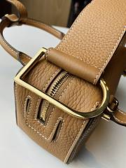Kitlife Delvaux Coolbox Nano Bag in Brown 16.5x7.5x11cm - 2