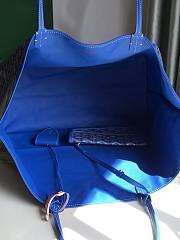 Kitife Goyard Reversible Anjou Tote Bag Blue 57x32x19cm - 3