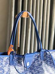 Kitife Goyard Reversible Anjou Tote Bag Blue 57x32x19cm - 5
