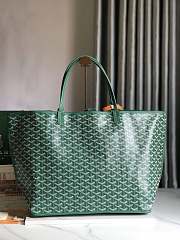 Kitlife Goyard Reversible Anjou Tote Bag Green 57x32x19cm - 4