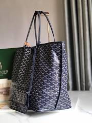 Kitlife Goyard Reversible Anjou Tote Bag Dark Blue 57x32x19cm - 3