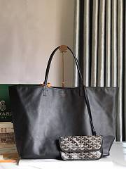 Kitlife Goyard Reversible Anjou Tote Bag Black 57x32x19cm - 2