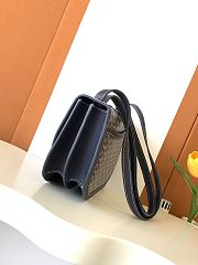 Kitlife Goyard Unisex 233 Bag Dark Blue 17x8x25cm - 4
