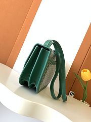 Kitlife Goyard Unisex 233 Bag Green 17x8x25cm - 4