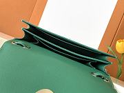 Kitlife Goyard Unisex 233 Bag Green 17x8x25cm - 5