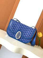 Kitlife Goyard Unisex 233 Bag Blue 17x8x25cm - 1