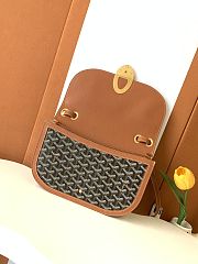 Kitlife Goyard Unisex 233 Bag Dark Black & Brown 17x8x25cm - 4