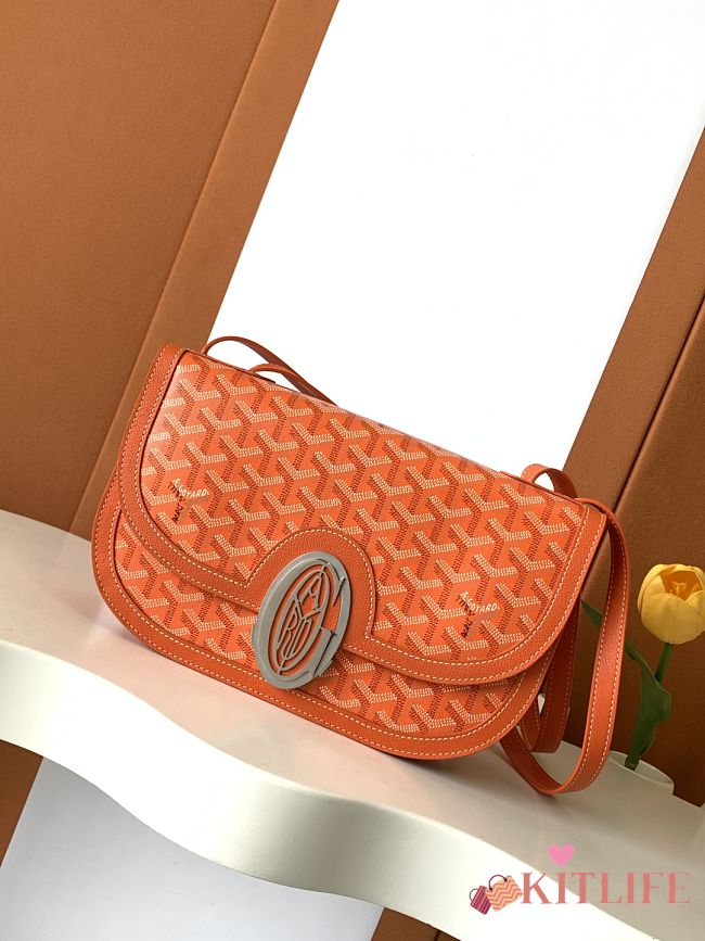 Kitlife Goyard Unisex 233 Bag Orange 17x8x25cm - 1