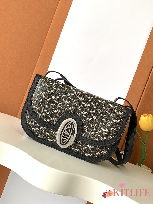 Kitlife Goyard Unisex 233 Bag Black 17x8x25cm - 1