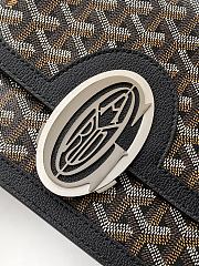 Kitlife Goyard Unisex 233 Bag Black 17x8x25cm - 2