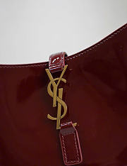 Kitlife Saint Laurent Le5a7 Bag Red Patent Leather 657228 25x14x6cm - 4