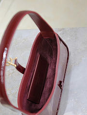 Kitlife Saint Laurent Le5a7 Bag Red Patent Leather 657228 25x14x6cm - 2